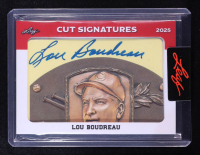 Lou Boudreau 2025 Leaf Cut Signatures #CS-LB1 at PristineAuction.com
