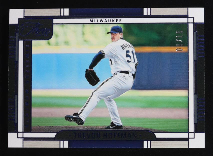 Trevor Hoffman 2024 Panini Three and Two Timeless Moments Blue #10 #09/15 at PristineAuction.com Trevor Hoffman 2024 Panini Three and Two Timeless Moments Blue #10 #09/15 at PristineAuction.com