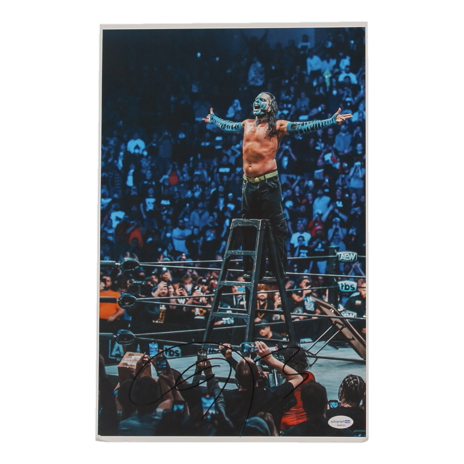 Jeff Hardy Signed WWE 11x17 Photo (ACOA) at PristineAuction.com Jeff Hardy Signed WWE 11x17 Photo (ACOA) at PristineAuction.com