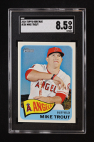 Mike Trout 2014 Topps Heritage #250 (SGC 8.5) at PristineAuction.com