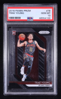 Trae Young 2018-19 Panini Prizm #78 RC (PSA 10) at PristineAuction.com