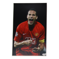Rio Ferdinand Signed Manchester 11x17 Photo (ACOA) at PristineAuction.com