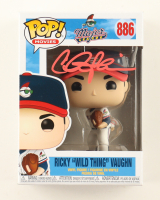 Charlie Sheen Signed "Major League" #886 Ricky 'Wild Thing' Vaughn Funko Pop! Vinyl Figure (Beckett) at PristineAuction.com