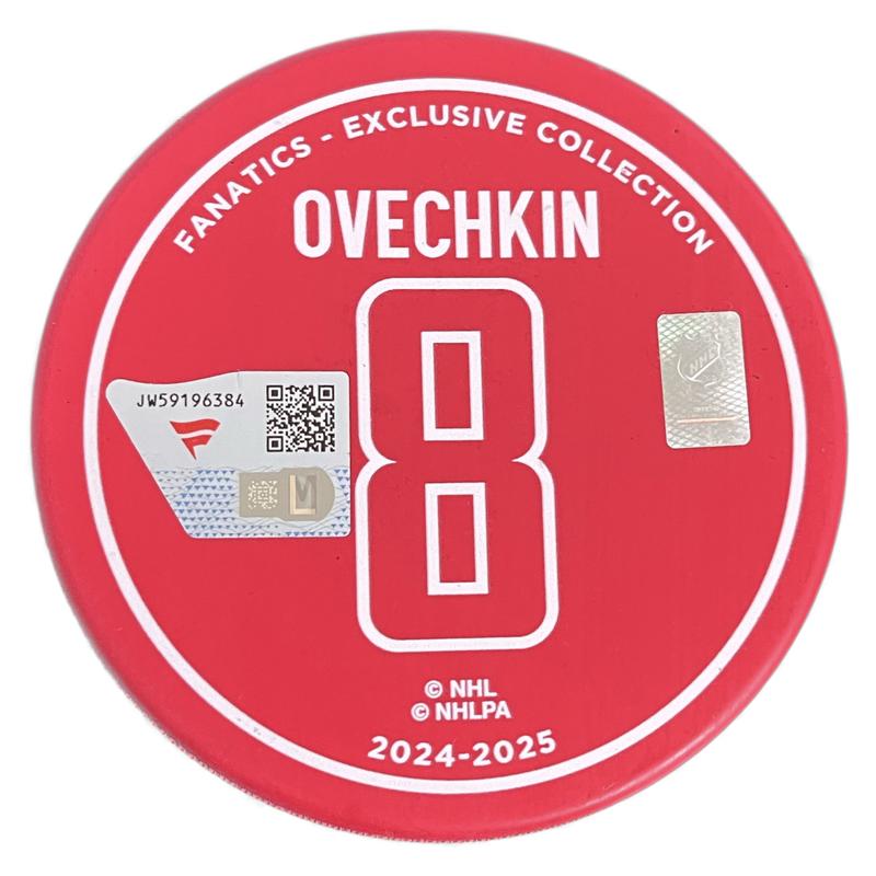 Alexander Ovechkin Signed LE Capitals "895th Goal" Hockey Puck (Fanatics) at PristineAuction.com Alexander Ovechkin Signed LE Capitals "895th Goal" Hockey Puck (Fanatics) at PristineAuction.com