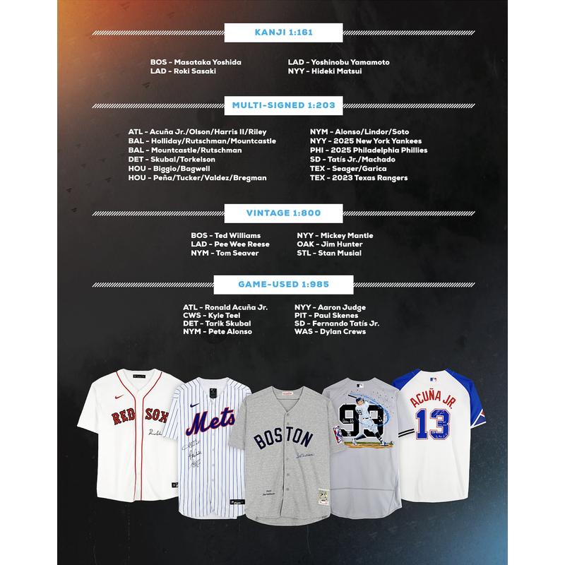 2025 MLB Under Wraps MLB Authentic Jersey Mystery Box at PristineAuction.com 2025 MLB Under Wraps MLB Authentic Jersey Mystery Box at PristineAuction.com
