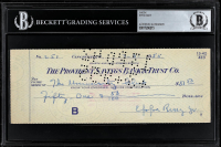 Eppa Rixey Signed 1955 Personal Bank Check (Beckett) at PristineAuction.com
