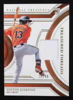 Heston Kjerstad 2024 Panini National Treasures Treasured Threads #1 #10/99 RC at PristineAuction.com