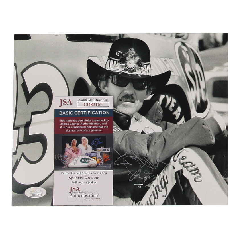 Richard Petty Signed 8x10 Photo (JSA) at PristineAuction.com Richard Petty Signed 8x10 Photo (JSA) at PristineAuction.com