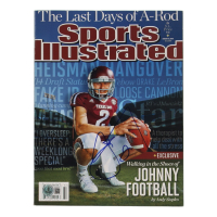 Johnny Manziel Signed 2013 Sports Illustrated Magazine (Beckett) at PristineAuction.com