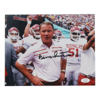 Barry Switzer Signed 8x10 Photo (JSA) at PristineAuction.com