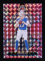 Josh Allen 2024 Panini Mosaic Mosaic Camo Pink #22 at PristineAuction.com