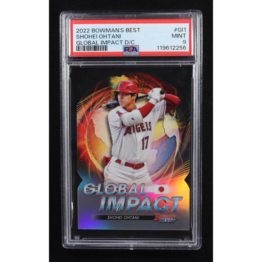Shohei Ohtani 2022 Bowman's Best Global Impact #GI1 (PSA 9) at PristineAuction.com