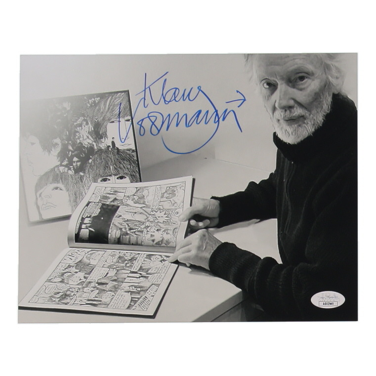 Klaus Voormann Signed 8x10 Photo (JSA) at PristineAuction.com Klaus Voormann Signed 8x10 Photo (JSA) at PristineAuction.com