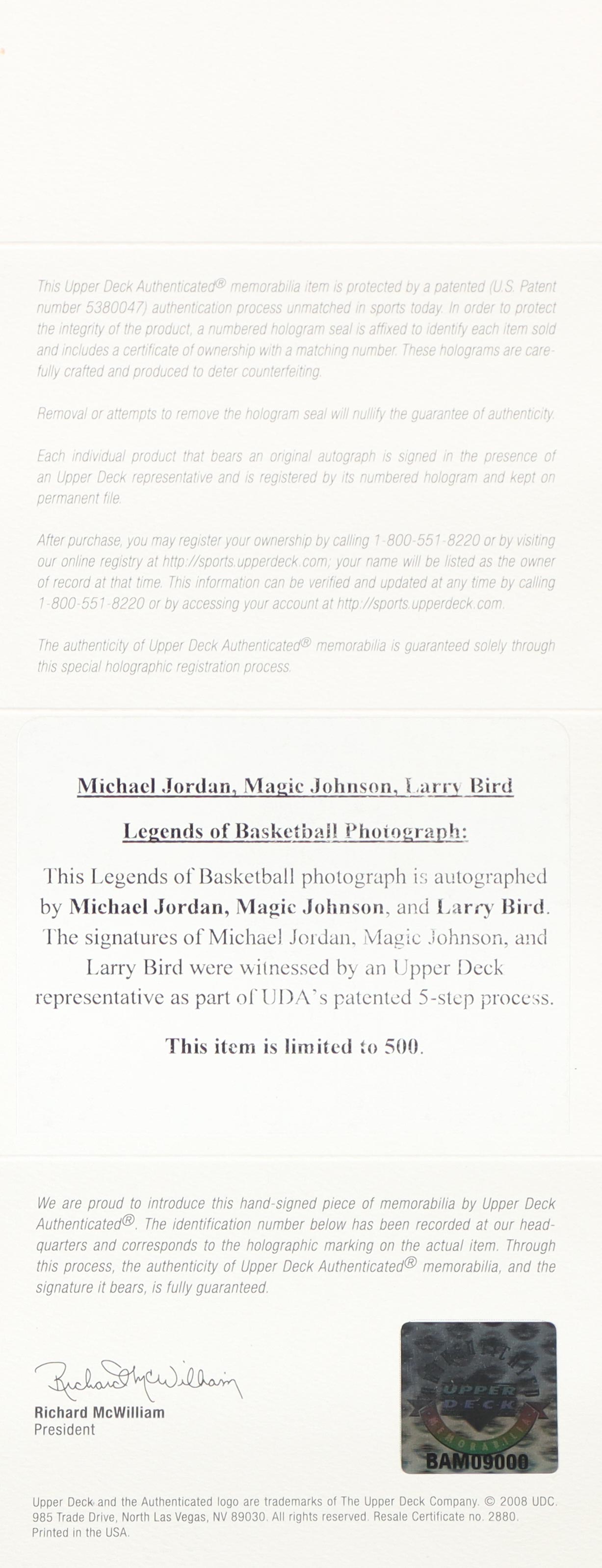 Michael Jordan, Magic Johnson & Larry Bird Signed LE "Legends of Basketball" Custom Framed Photo #484/500 (UDA & GOAT) at PristineAuction.com Michael Jordan, Magic Johnson & Larry Bird Signed LE "Legends of Basketball" Custom Framed Photo #484/500 (UDA & GOAT) at PristineAuction.com