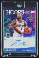 Damian Lillard 2019-20 NBA Hoops Premium Stock Ink Prizm Autographs #HI-DLL at PristineAuction.com