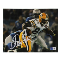 Sterling Sharpe Signed Packers 8x10 Photo (Beckett) at PristineAuction.com