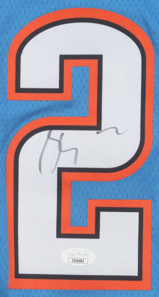 Shai Gilgeous-Alexander Signed Thunder Nike Authentic Jersey (JSA) at PristineAuction.com Shai Gilgeous-Alexander Signed Thunder Nike Authentic Jersey (JSA) at PristineAuction.com