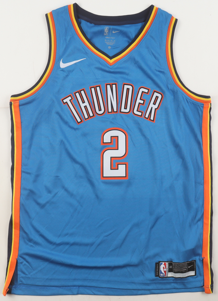 Shai Gilgeous-Alexander Signed Thunder Nike Authentic Jersey (JSA) at PristineAuction.com Shai Gilgeous-Alexander Signed Thunder Nike Authentic Jersey (JSA) at PristineAuction.com