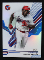 Adolis Garcia 2024 Topps Pristine Blue Pristine Refractors #221 #72/75 at PristineAuction.com