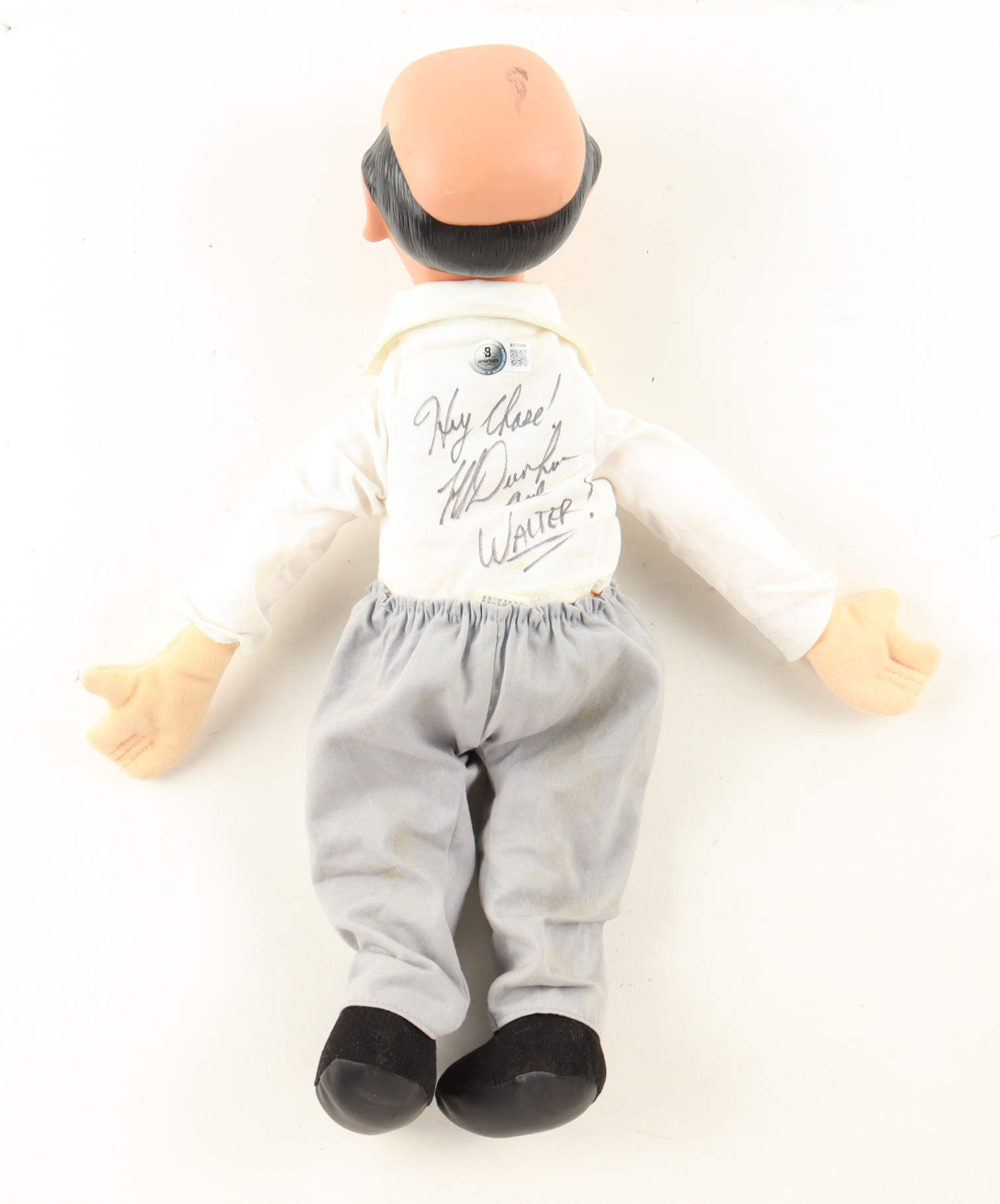 Jeff Dunham Signed "Walter" Doll Inscribed "And Walter!" (Beckett) at PristineAuction.com Jeff Dunham Signed "Walter" Doll Inscribed "And Walter!" (Beckett) at PristineAuction.com