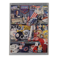 Joe Montana Signed 1991 Bills vs Giants Super Bowl XXV Program (Beckett) at PristineAuction.com