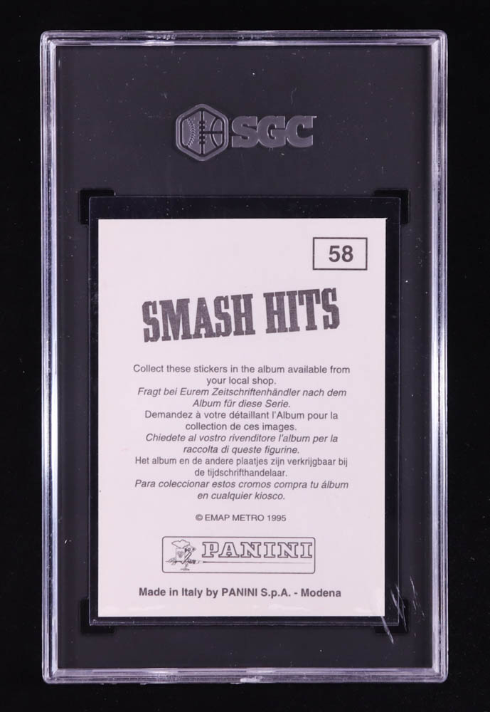 Elton John 1995 Panini Smash Hits #58 (SGC 9) at PristineAuction.com Elton John 1995 Panini Smash Hits #58 (SGC 9) at PristineAuction.com