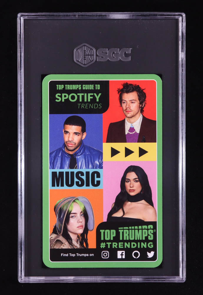 Miley Cyrus 2022 Top Trumps Guide To Spotify Trends (SGC 10) at PristineAuction.com Miley Cyrus 2022 Top Trumps Guide To Spotify Trends (SGC 10) at PristineAuction.com