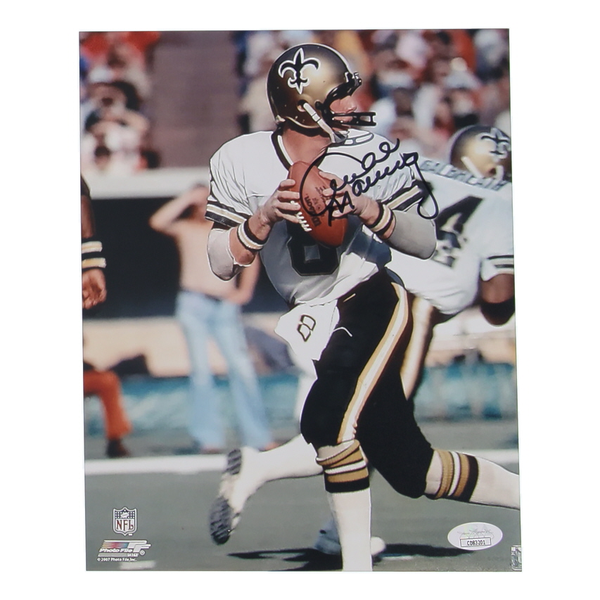 Archie Manning Signed Saints 8x10 Photo (JSA) at PristineAuction.com Archie Manning Signed Saints 8x10 Photo (JSA) at PristineAuction.com