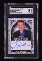 Alec Baldwin 2024 Leaf Metal Pop Century Autographs Silver Kaleidoscope #PCP-AB1 #2/79 (SGC 8) at PristineAuction.com