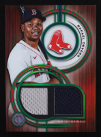 Rafael Devers 2025 Topps Tribute Dual Relics Green #DRRD #85/99 at PristineAuction.com
