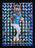 Brian Thomas Jr. 2024 Panini Mosaic Mosaic Reactive Blue #323 RC at PristineAuction.com