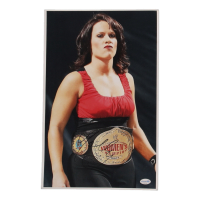 Molly Holly Signed WWE 11x17 Photo (ACOA) at PristineAuction.com