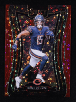 Rome Odunze 2024 Select Prizm Red Disco #372 #20/49 RC at PristineAuction.com