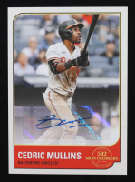 Cedric Mullins 2022 Topps 582 Montgomery Club Lost Design Set 1 Autographs #5A at PristineAuction.com