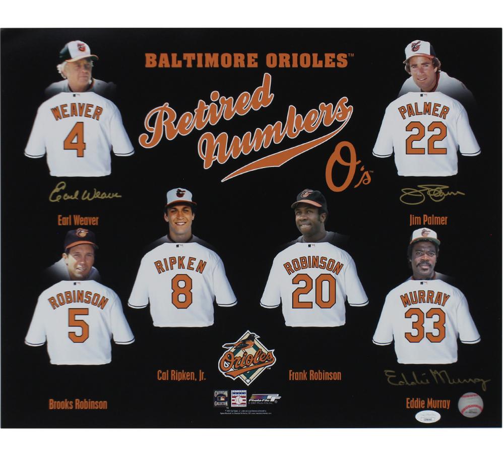 Jim Palmer, Eddie Murray & Earl Weaver Signed Orioles 16x20 Photo (JSA) at PristineAuction.com Jim Palmer, Eddie Murray & Earl Weaver Signed Orioles 16x20 Photo (JSA) at PristineAuction.com
