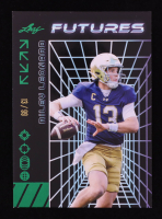 Riley Leonard 2024 Leaf Futures Autographs Green #166 RC #13/99 at PristineAuction.com