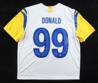 Aaron Donald Signed Rams Nike Authentic Jersey (Beckett) at PristineAuction.com