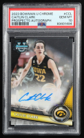 Caitlin Clark 2023-24 Bowman Chrome University Prospect Autographs #BCPACCL RC (PSA 10) at PristineAuction.com