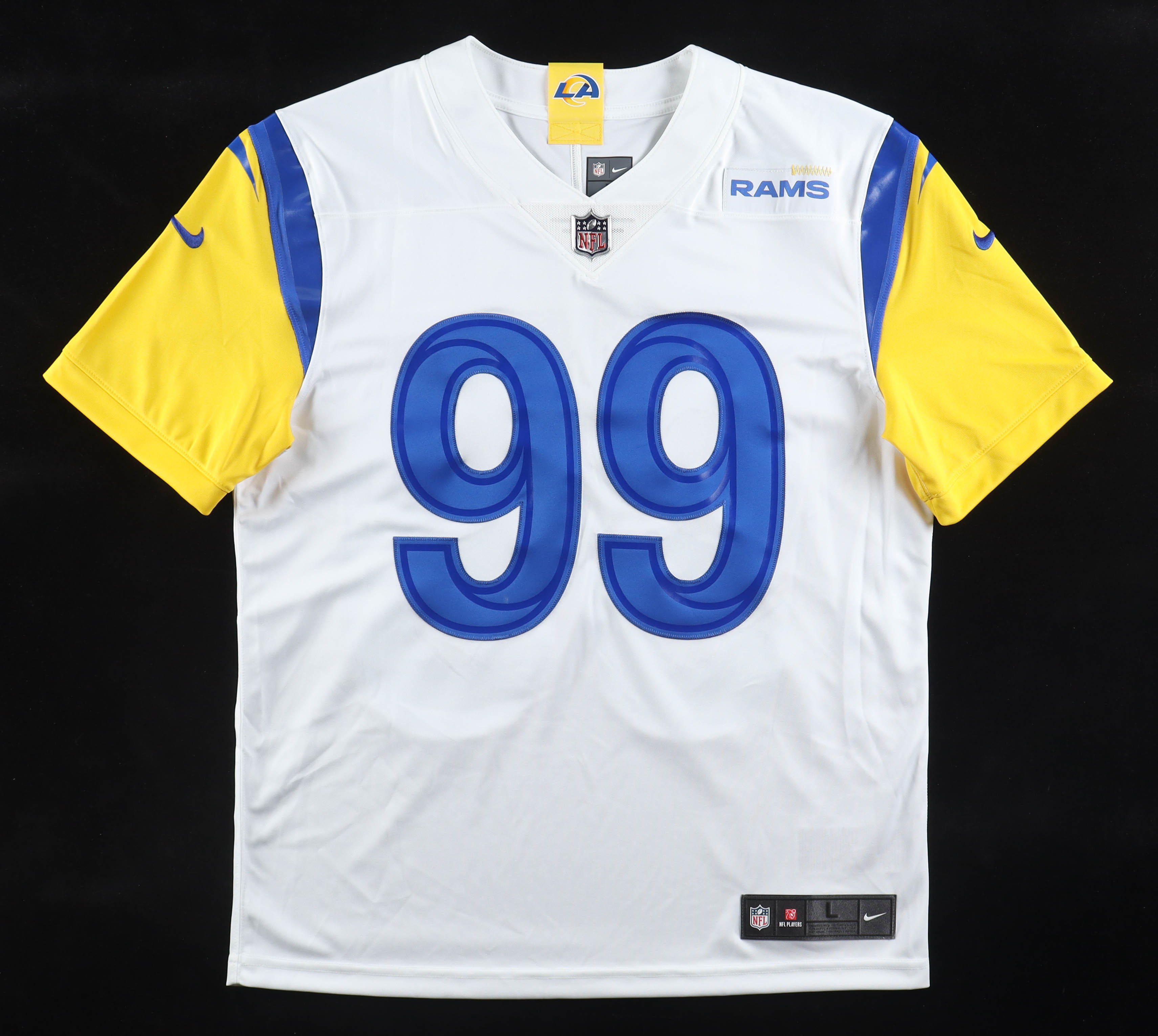 Aaron Donald Signed Rams Nike Authentic Jersey (Beckett) at PristineAuction.com Aaron Donald Signed Rams Nike Authentic Jersey (Beckett) at PristineAuction.com