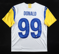 Aaron Donald Signed Rams Nike Authentic Jersey (Beckett) at PristineAuction.com