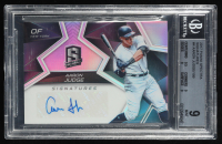 Aaron Judge 2017 Panini Spectra Signatures #4 RC #146/199 (BGS 9 | Auto 10) at PristineAuction.com