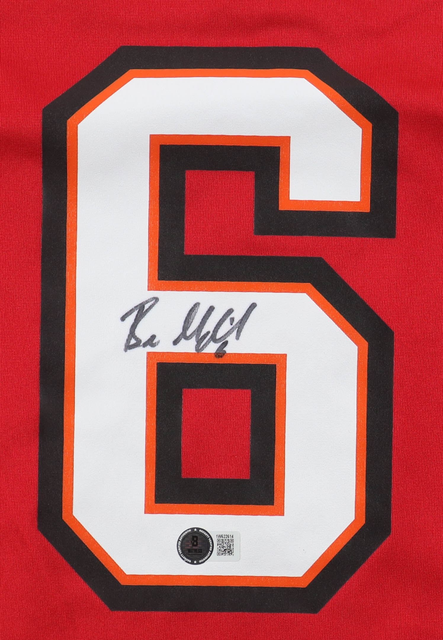 Baker Mayfield Signed Buccaneers Nike Authentic Jersey (Beckett) at PristineAuction.com Baker Mayfield Signed Buccaneers Nike Authentic Jersey (Beckett) at PristineAuction.com