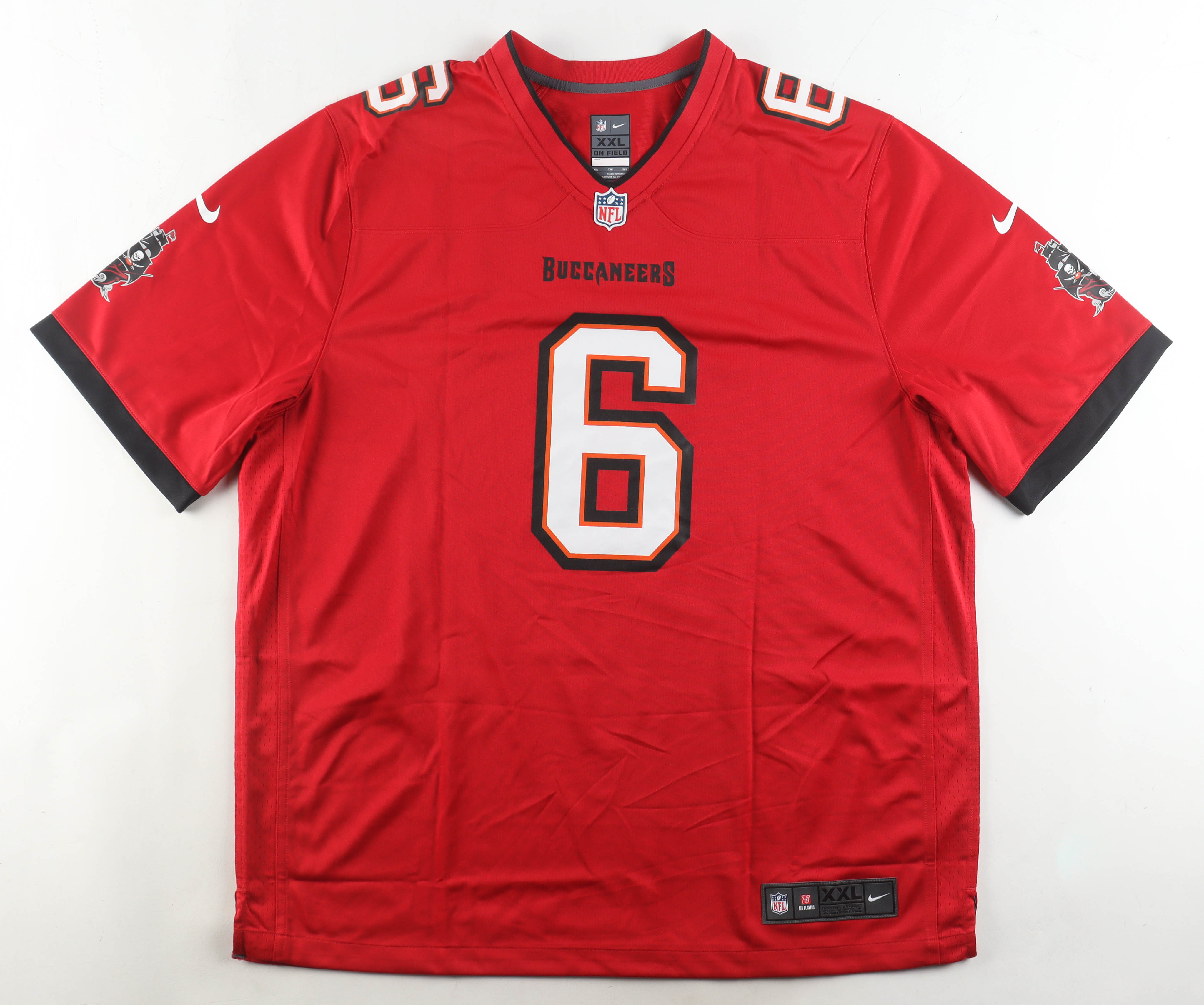 Baker Mayfield Signed Buccaneers Nike Authentic Jersey (Beckett) at PristineAuction.com Baker Mayfield Signed Buccaneers Nike Authentic Jersey (Beckett) at PristineAuction.com