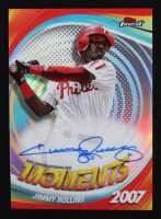 Jimmy Rollins 2025 Finest Moments Autographs #FMAJR at PristineAuction.com