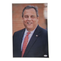 Chris Christie Signed 11x17 Photo (ACOA) at PristineAuction.com