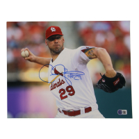 Cris Carpenter Signed Cardinals 11x14 Photo (Beckett) at PristineAuction.com