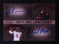 Patrick Mahomes II / Donnel Pumphrey Jr. 2017 SAGE Autographs Pro-lific Pairs #PP9 RC at PristineAuction.com