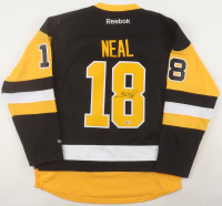 James Neal Signed Penguins Reebok Authentic Jersey (Beckett) at PristineAuction.com