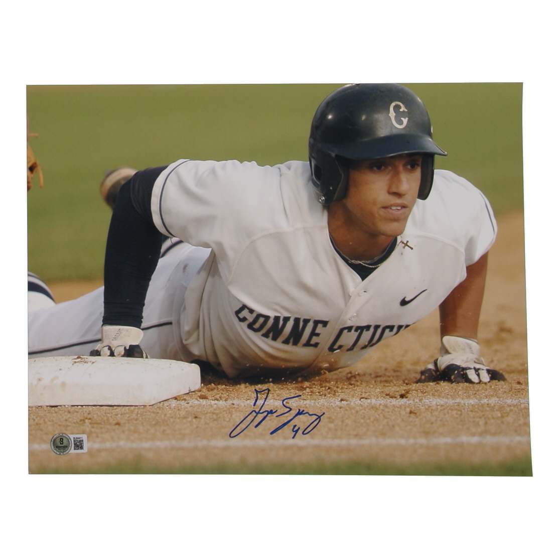 George Springer Signed UConn Huskies 11x14 Photo (Beckett) at PristineAuction.com George Springer Signed UConn Huskies 11x14 Photo (Beckett) at PristineAuction.com
