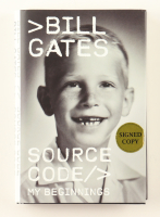 Bill Gates Signed "Source Code: My Beginnings" Hardcover Book (AutographCOA) at PristineAuction.com